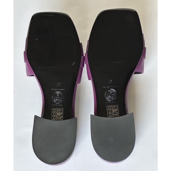 VERSACE Medusa Women's Plum Sandals 7 US (37 Euro) 1014748 Spain NIB $900 - Picture 15 of 15